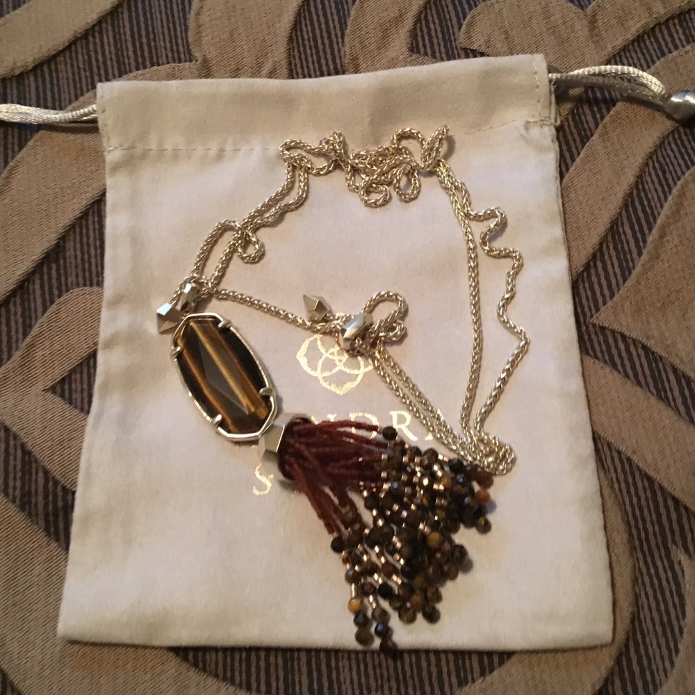 Kendra Scott Eva in Tigers Eye
